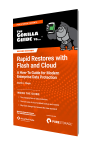 The Gorilla Guide To…® Rapid Restores with Flash and Cloud