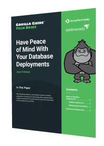 Have Peace of Mind with Your Database Deployments