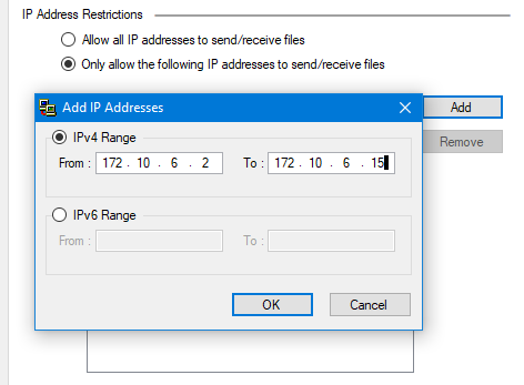 IP Address Manager within SolarWinds TFTP Server