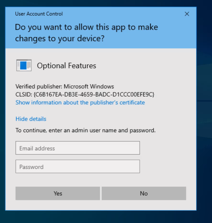 Suspicious User Controls